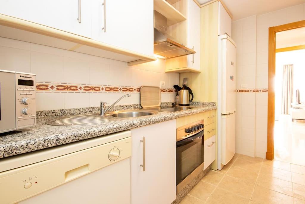 Penthouse With Roof Terrace, Bbq, Pool- And Sea Views Apartment Buenas Noches Exterior photo